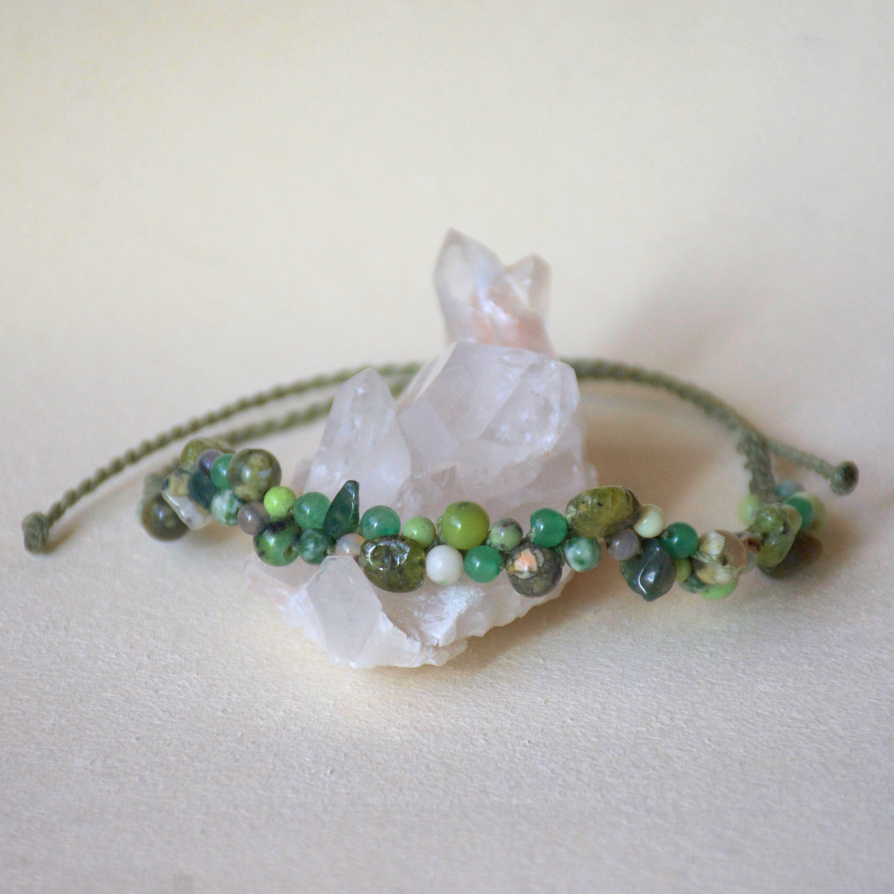 Rain Forest anklet -Green Path-