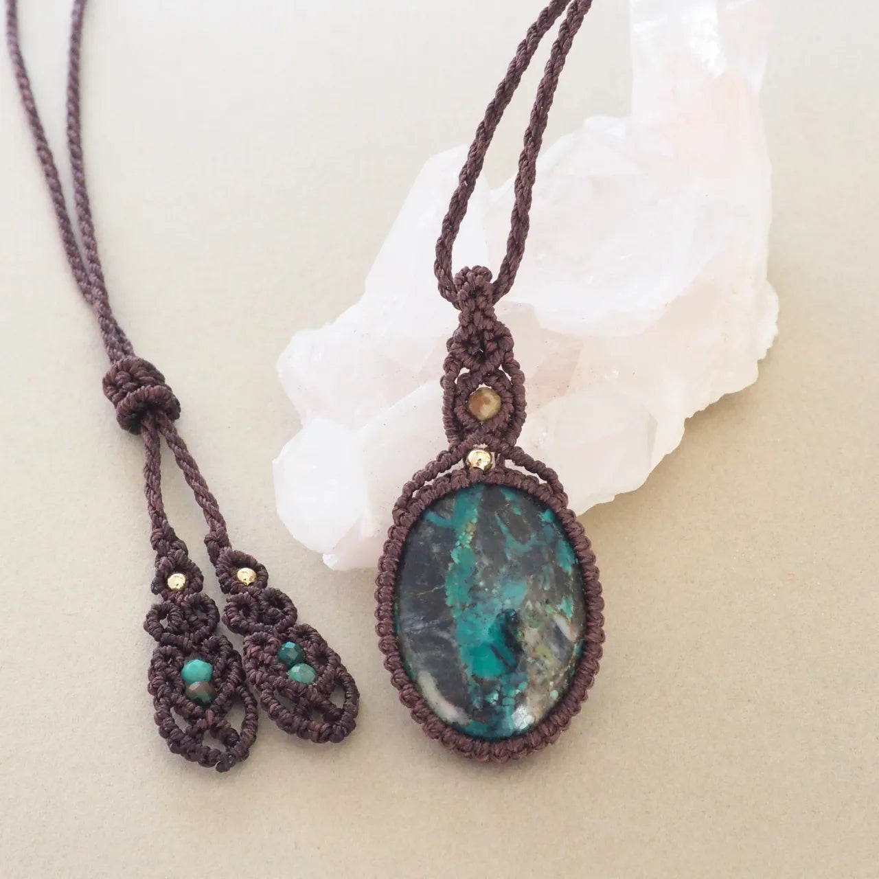 Tibetan Turquoise Brown