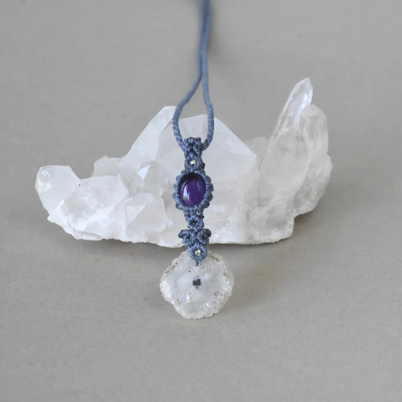 Amethyst & Solar Quartz