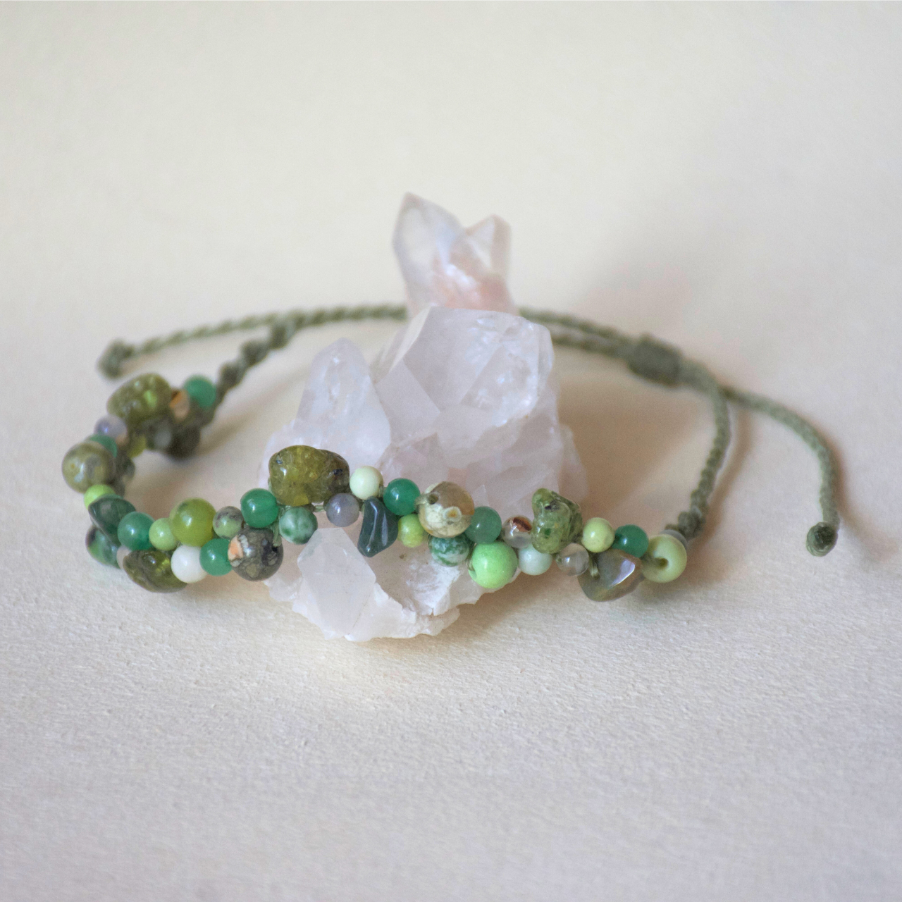 Rain Forest anklet -Green Path-