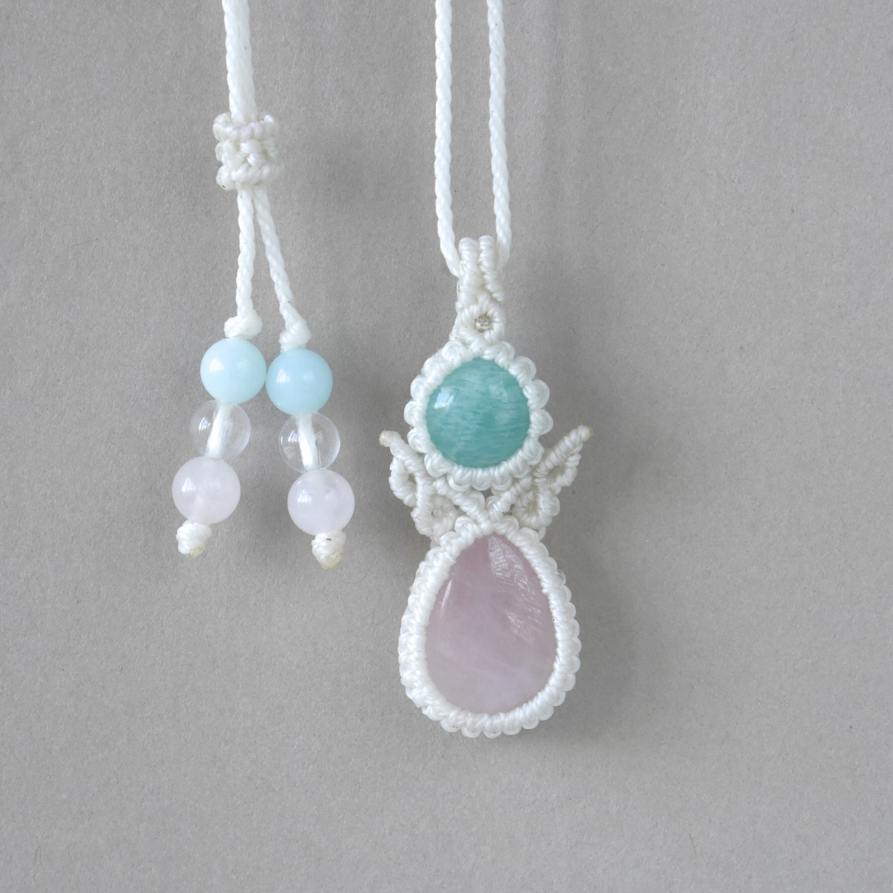 Amazonite & Rose Quartz