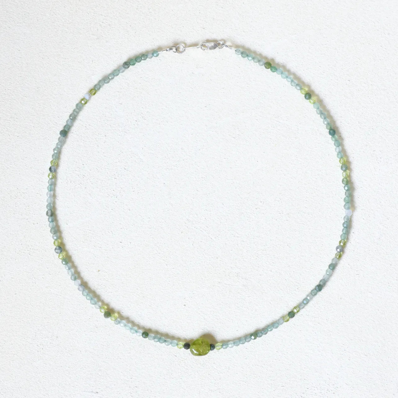 緑の遊歩道 Green Forest -Aussie Color Necklace-