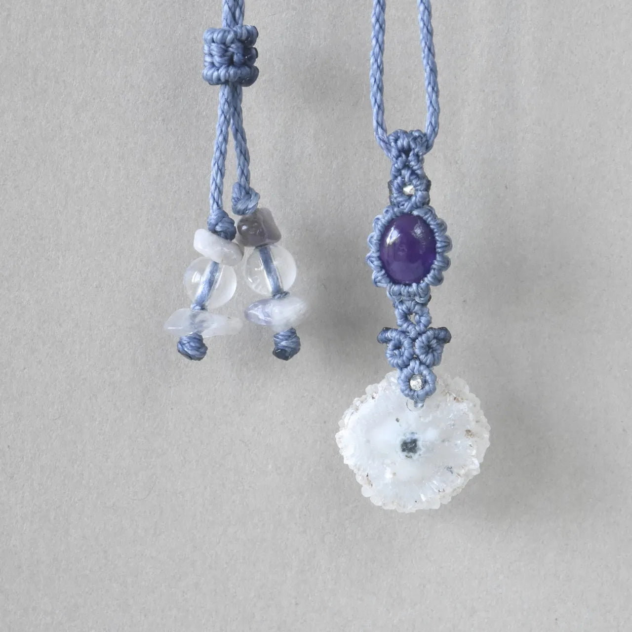 Amethyst & Solar Quartz