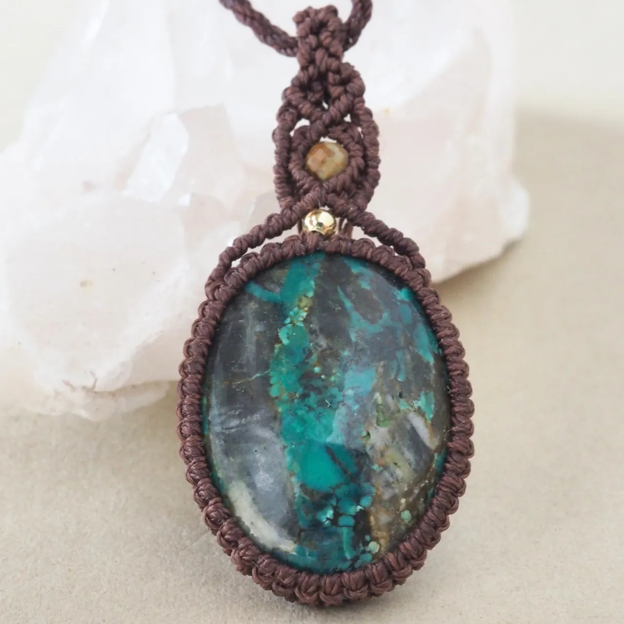 Tibetan Turquoise Brown