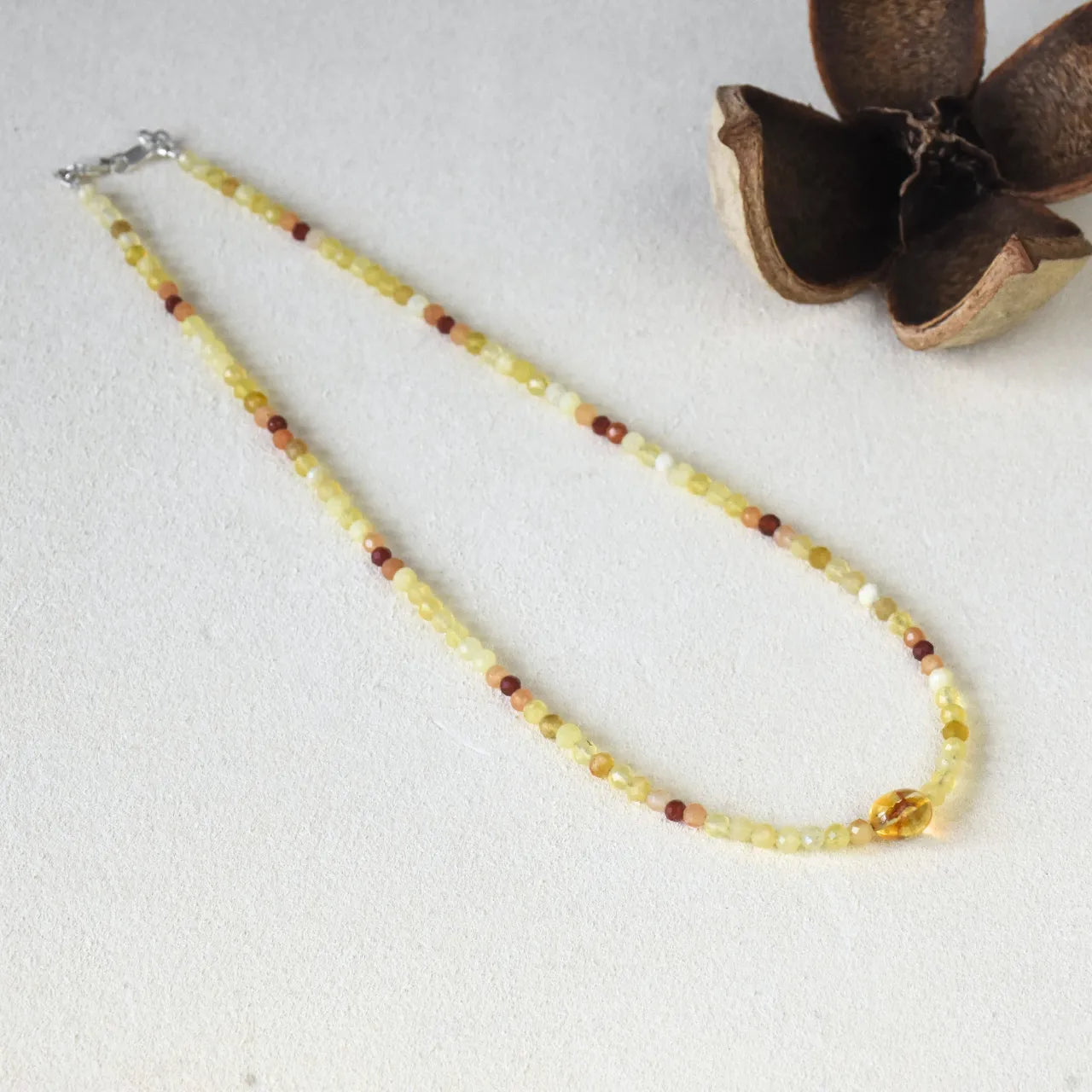 黄金色の平原 Gold Field -Aussie Color Necklace-