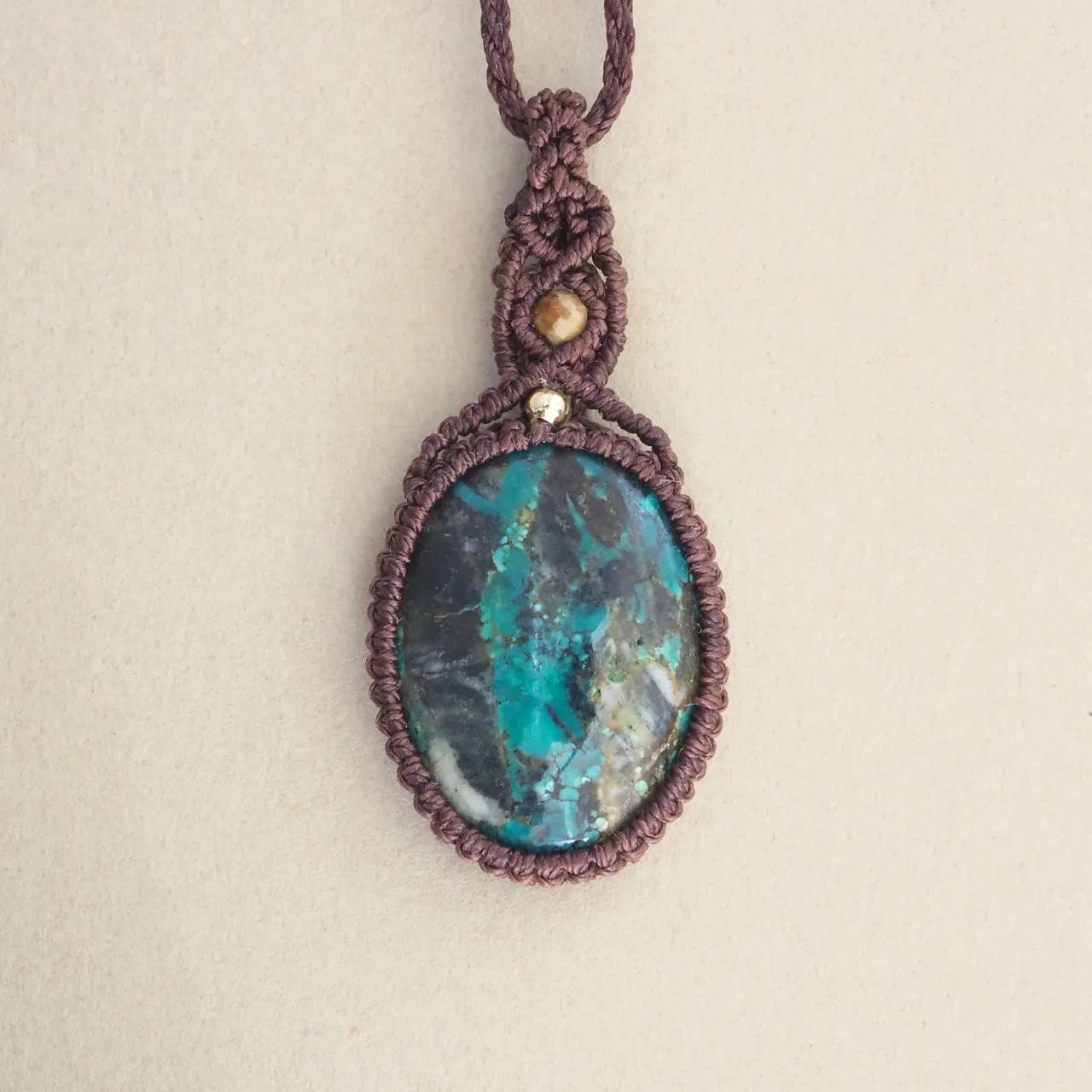 Tibetan Turquoise Brown