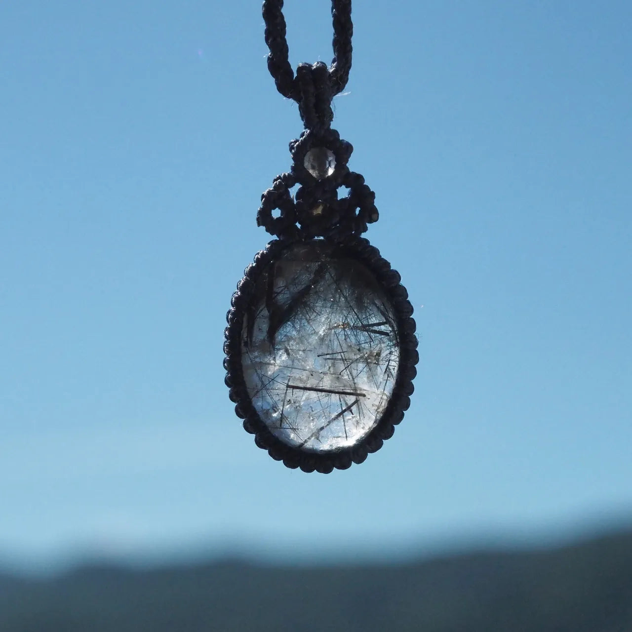 Black Rutile Quartz