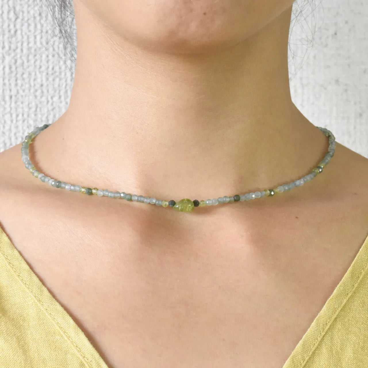 緑の遊歩道 Green Forest -Aussie Color Necklace-