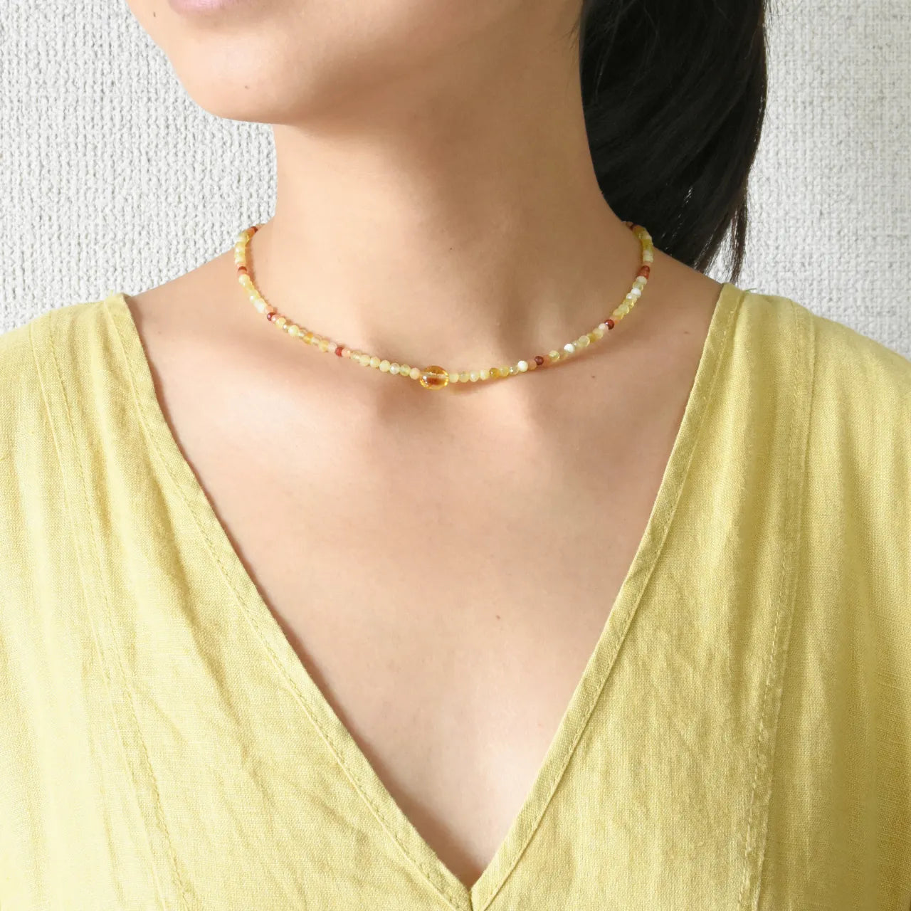 黄金色の平原 Gold Field -Aussie Color Necklace-