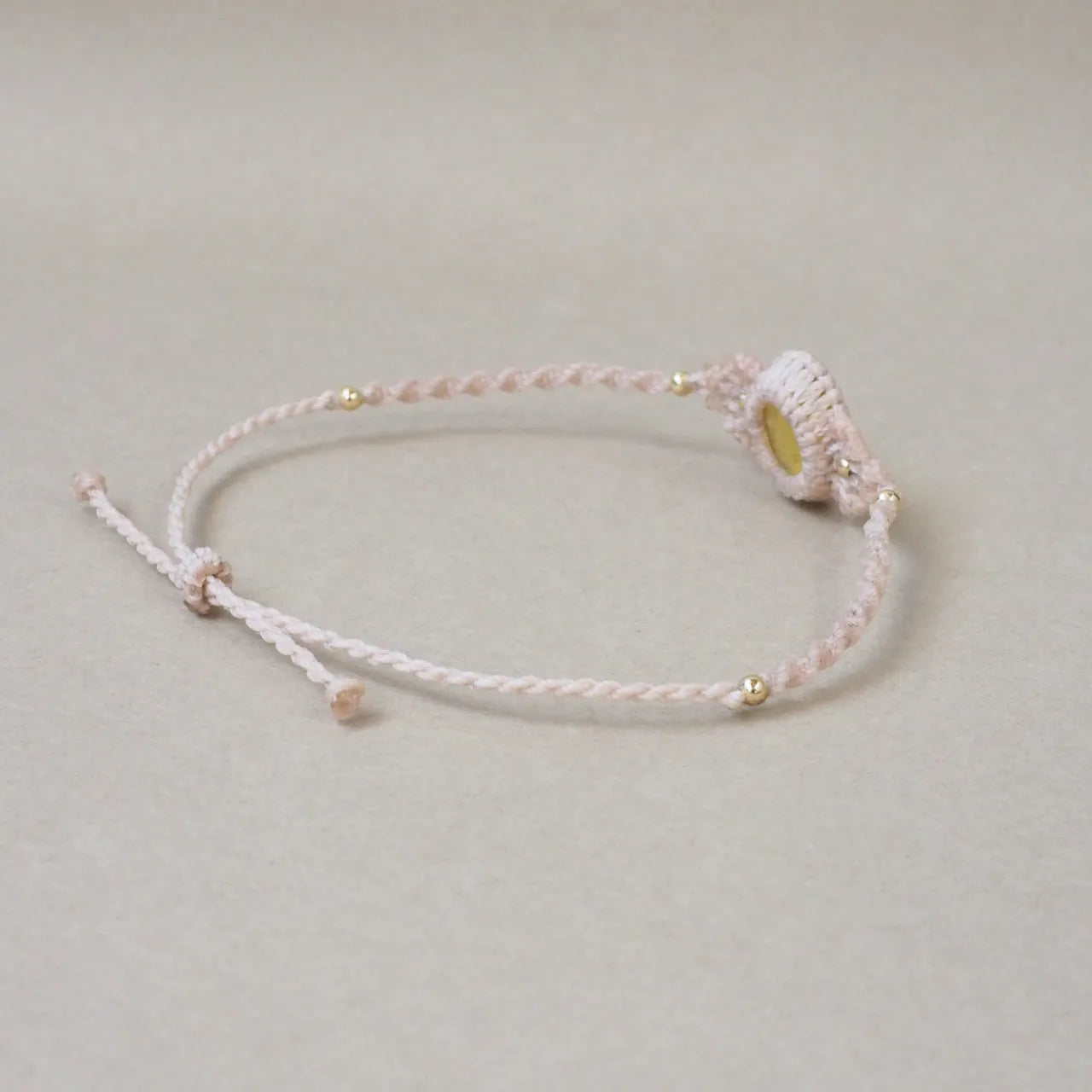 Yellow Dendritic Quart Bracelet