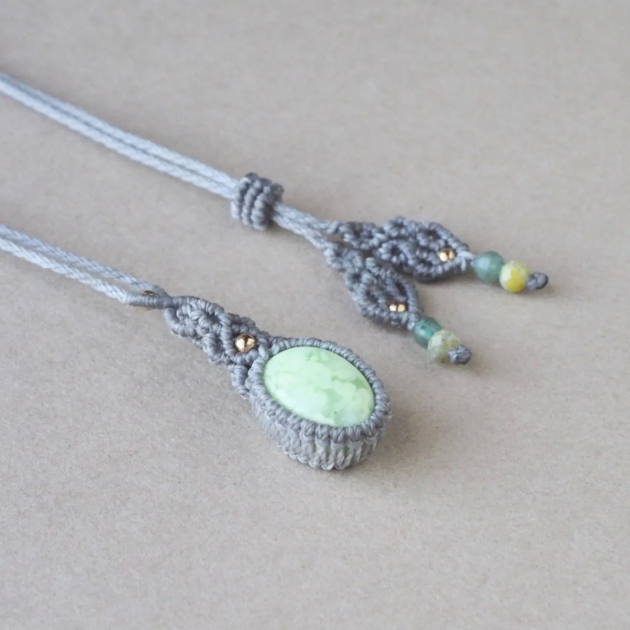 Lemon Chrysoprase Necklace