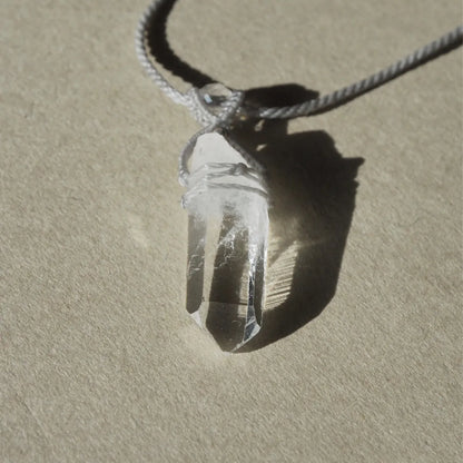 Himalaya Quartz Necklace Gray (Ganesh Himal)