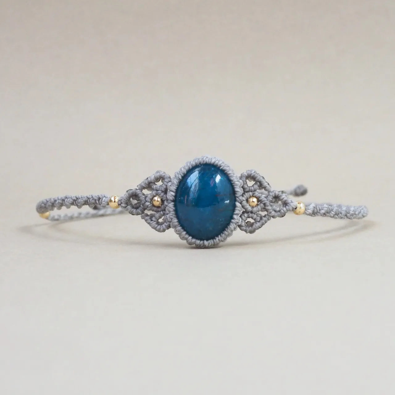 Neon Blue Apatite Bracelet