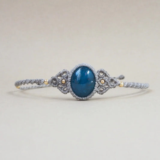 Neon Blue Apatite Bracelet