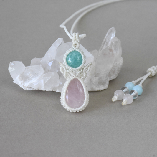 Amazonite & Rose Quartz