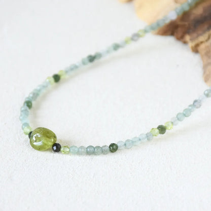 緑の遊歩道 Green Forest -Aussie Color Necklace-