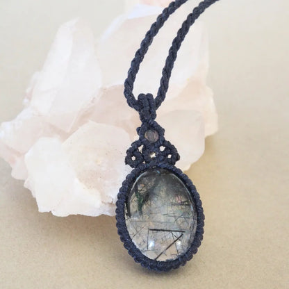 Black Rutile Quartz