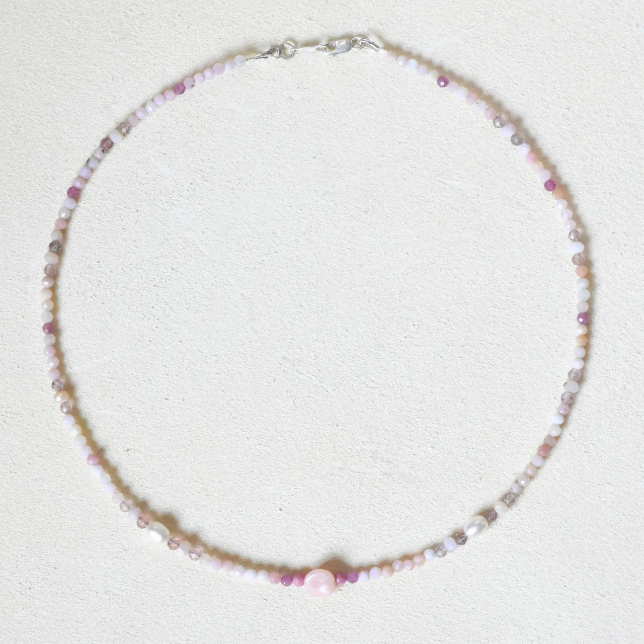 ピンクの湖 Pink Lake -Aussie Color Necklace-