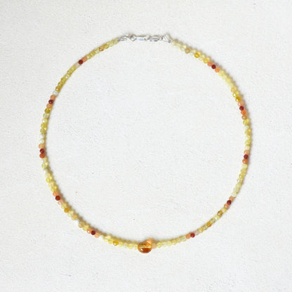 黄金色の平原 Gold Field -Aussie Color Necklace-