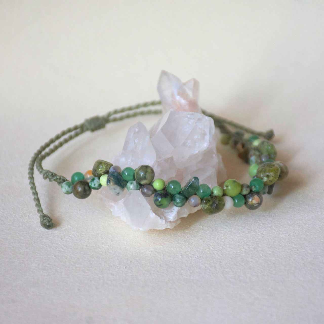 Rain Forest anklet -Green Path-