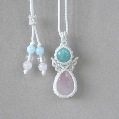 Amazonite & Rose Quartz
