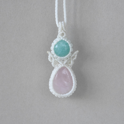 Amazonite & Rose Quartz
