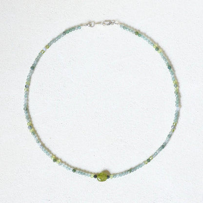 緑の遊歩道 Green Forest -Aussie Color Necklace-