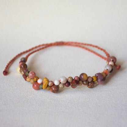 Red soil 赤土の大地 -Aussie color Anklet-