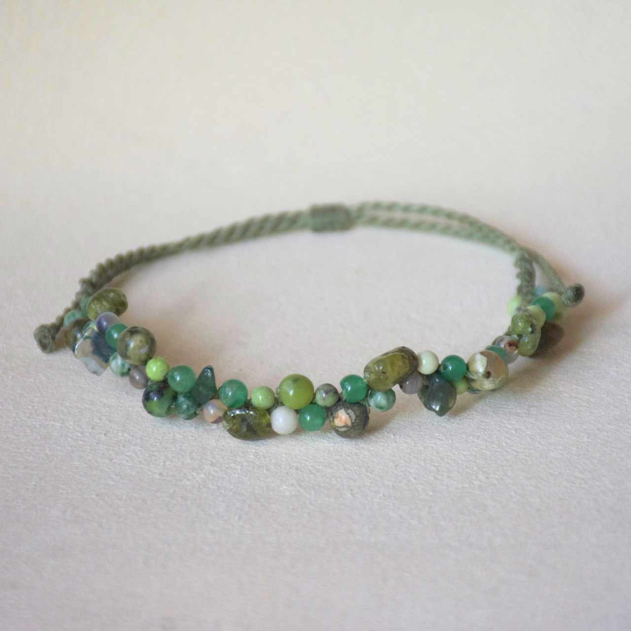 Rain Forest anklet -Green Path-