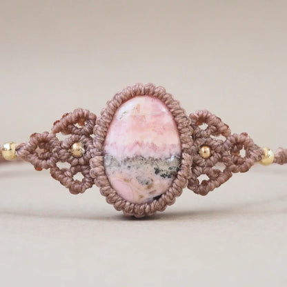 Rhodochrosite / Inca Rose Bracelet