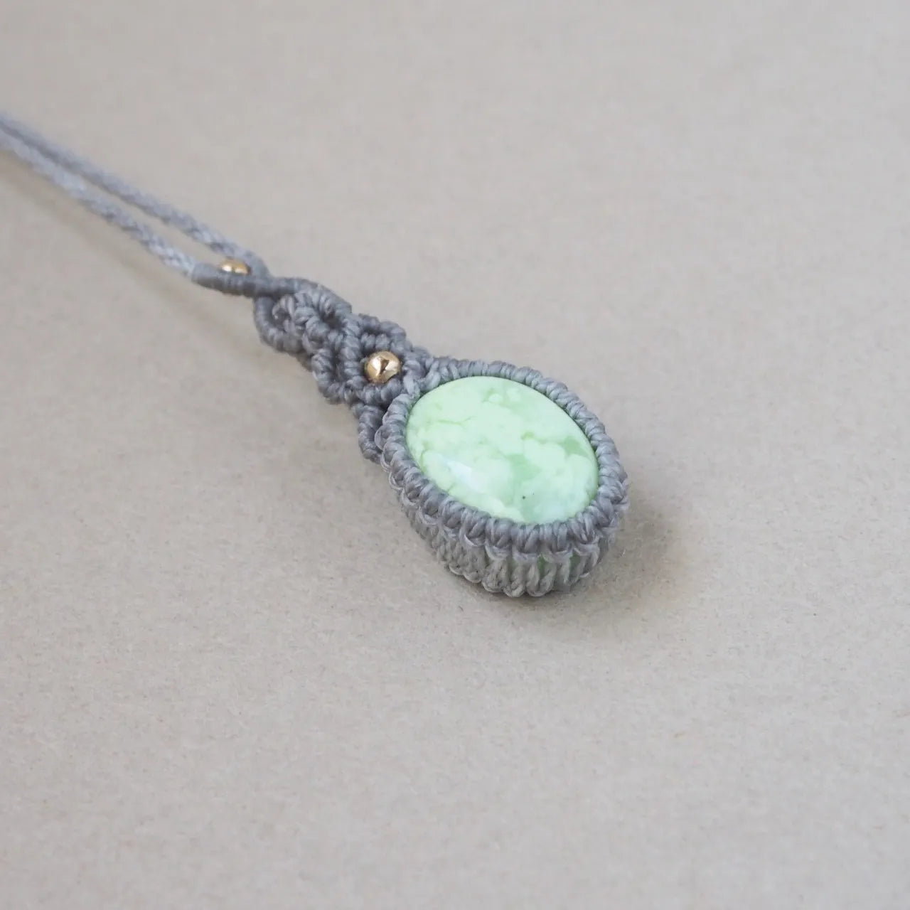Lemon Chrysoprase Necklace
