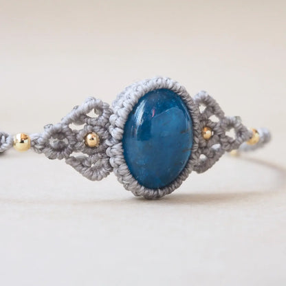 Neon Blue Apatite Bracelet