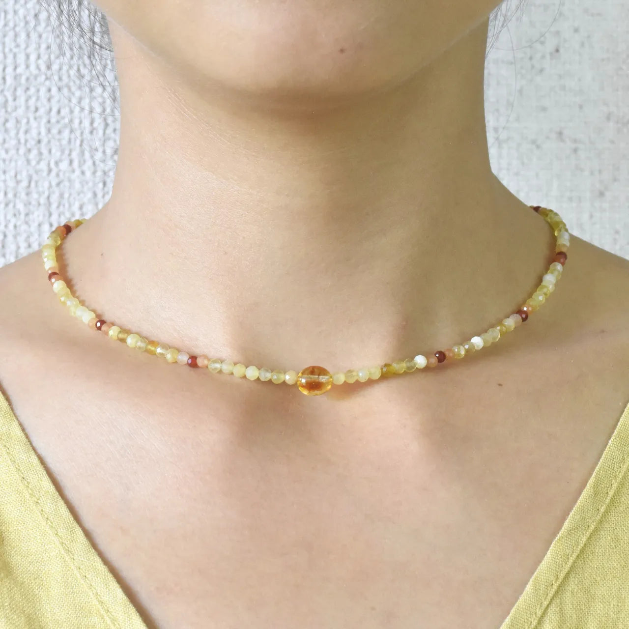 黄金色の平原 Gold Field -Aussie Color Necklace-