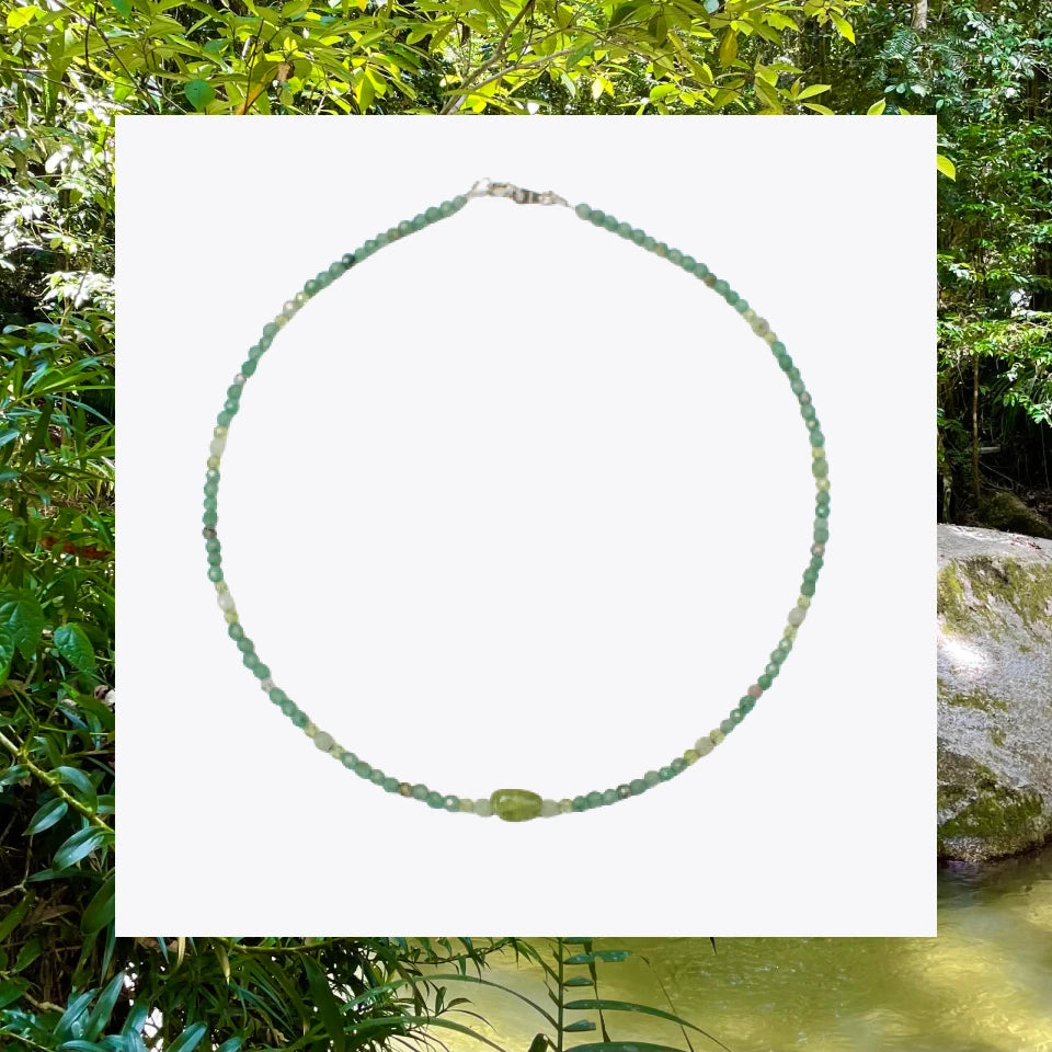 Rain Forest -Necklace-